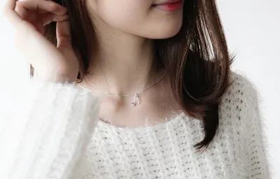 Женское Ожерелье чокер из серебра 925 пробы|chokers necklaces for women|choker necklacenecklaces women |