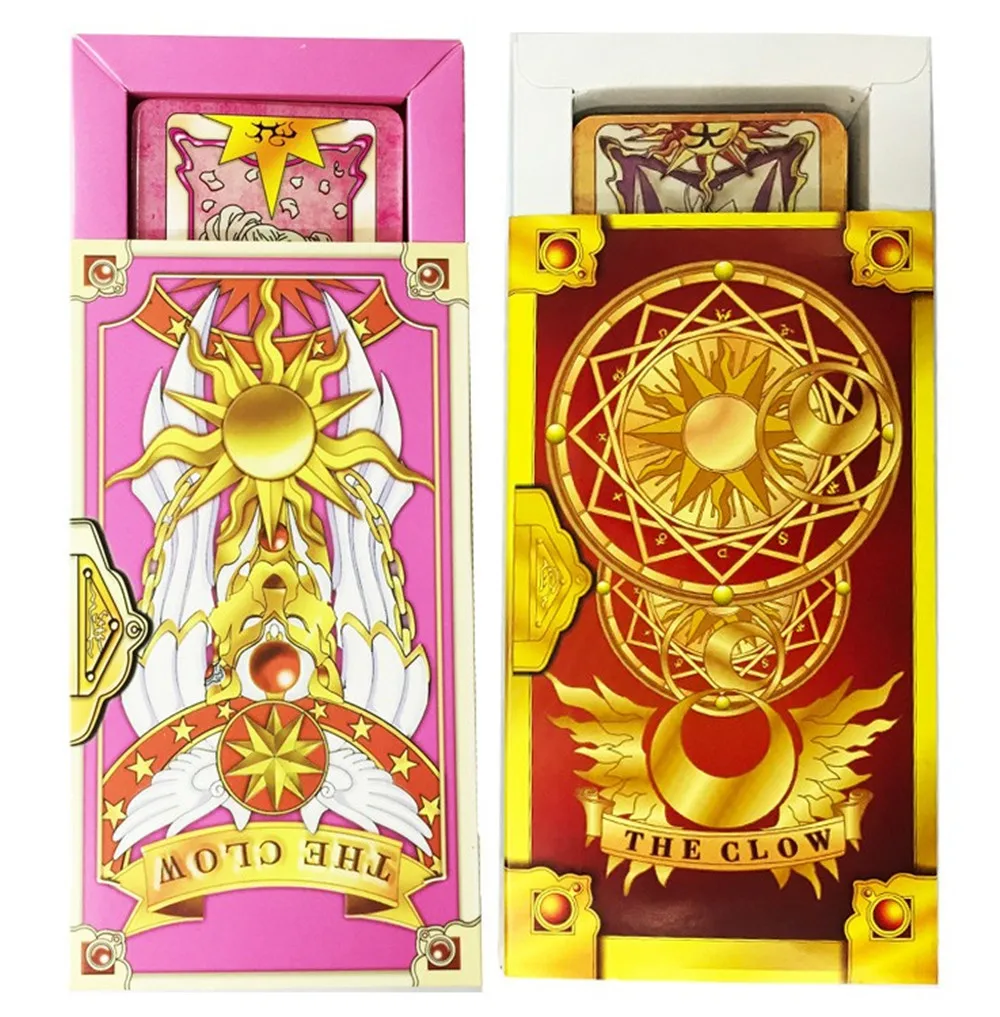 Оптовая продажа Аниме 56 шт. Косплей карта Captor Sakura KINOMOTO Таро С Clow карты Волшебная