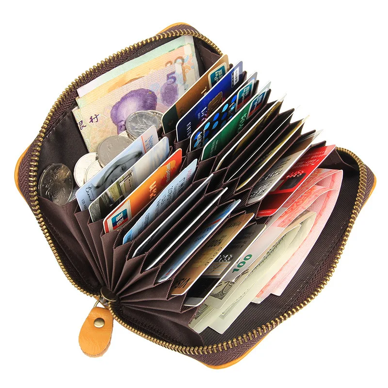 

Card Holders Wallets Men Cow Leather