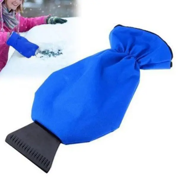 Car Winter Lined Waterproof Gloves Auto Ice Scraper Mitt Snow Brushes | Автомобили и мотоциклы