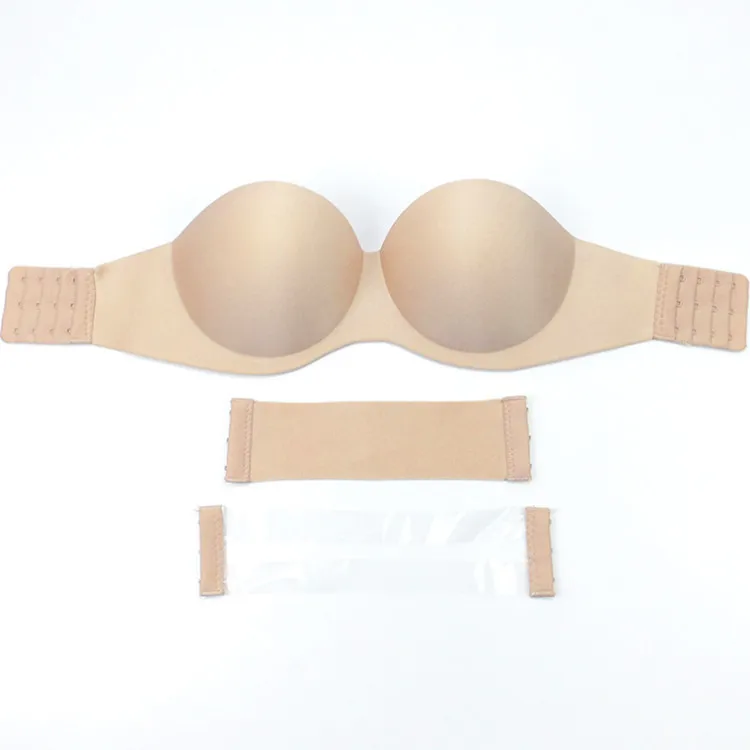 Летнее мягкое женское платье Свадебный бюстгальтер без бретелек женский на