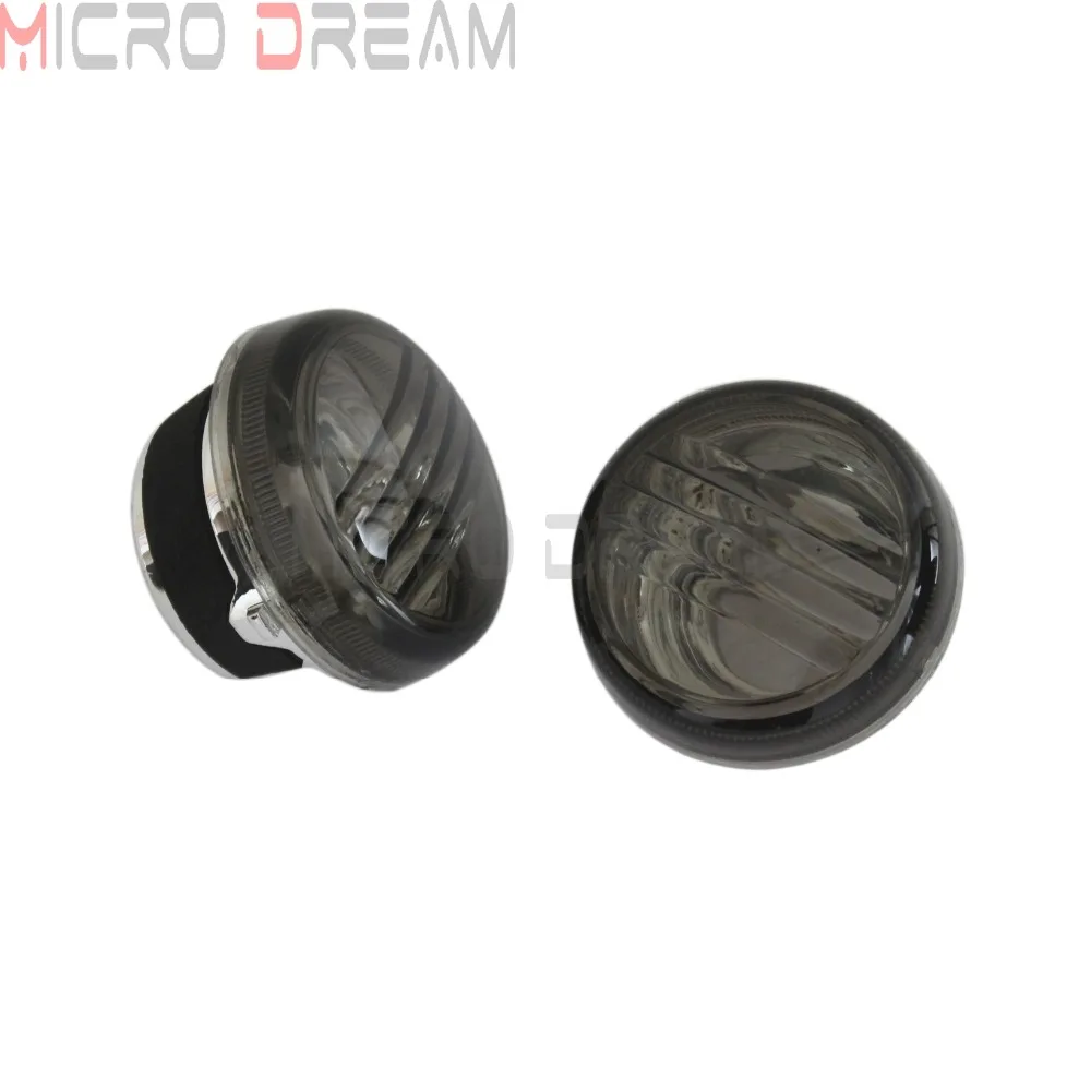 1 пара Дымчатых линз для указателей поворота мотоцикла Suzuki Boulevard C109R M109R M50 C50 C90 VL800