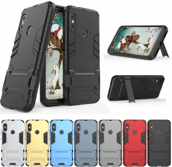 Для Xiaomi mi8 8SE 8 SE Mix 2S Max3 Pocophone F1 Ironman гибридный Чехол Defender Hard PC + TPU противоударный