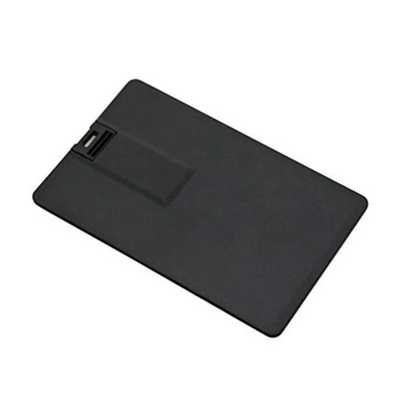 Флэш накопитель usb 2 0 в форме банковской карты|pen drive|free logoblack credit card |