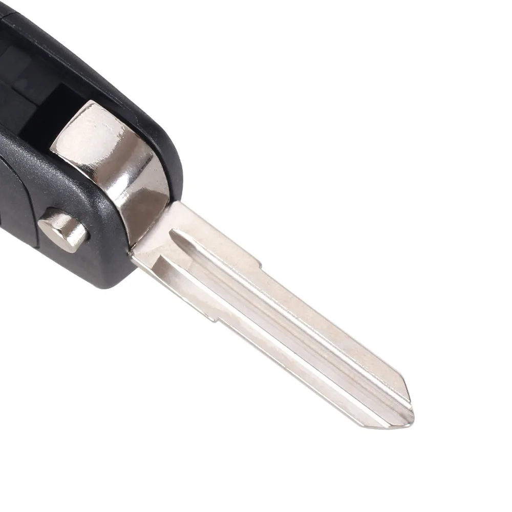 KEYYOU 3 кнопки дистанционного ключа чехол оболочка брелок для CHEVROLET Флип складной дистанционный ключ правого лезвия