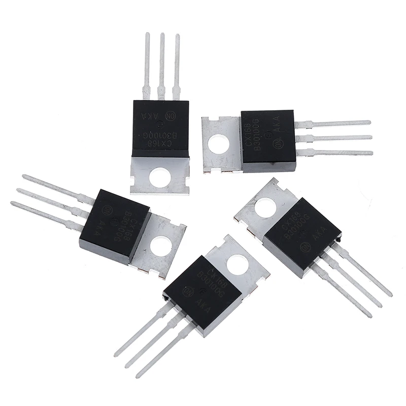 

5 шт. MBR30100CT 30A 100 в двойной высоковольтный выпрямитель Schottky TO-220