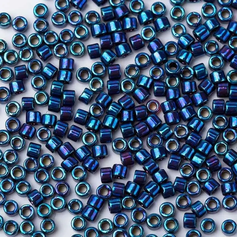 DB1005 Taidian DB4 фиолетовый Ирис Miyuki Delica Seedbeads для рождественские аксессуары для одежды 1/3 г/лот 1,6x1,3 мм - Цвет: DB1005