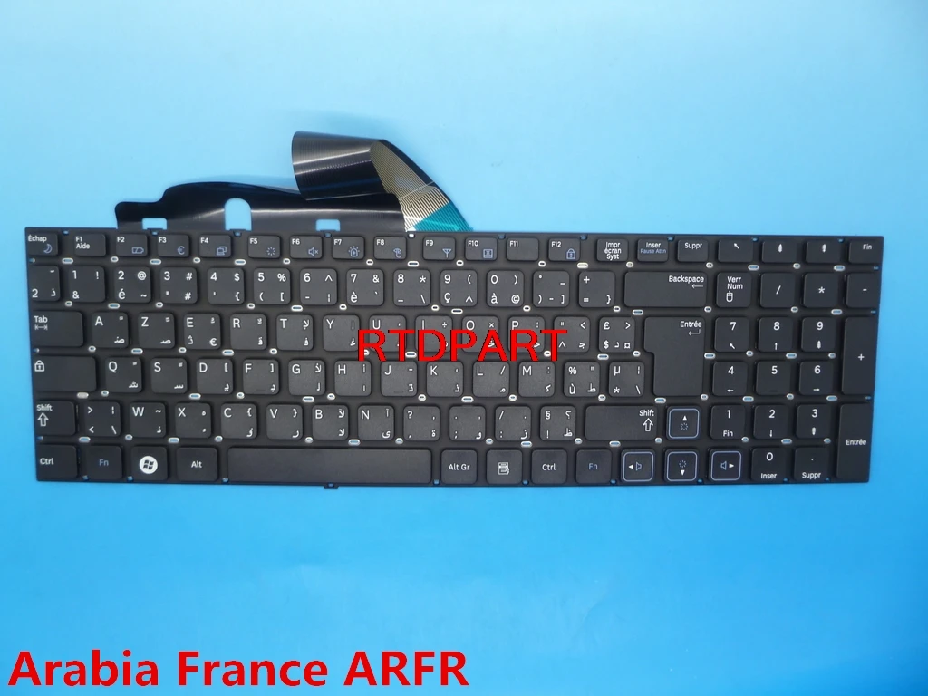 Клавиатура для samsung RV711 RV720 Аравия Франции ARFR Болгария BG Корея КР английский США