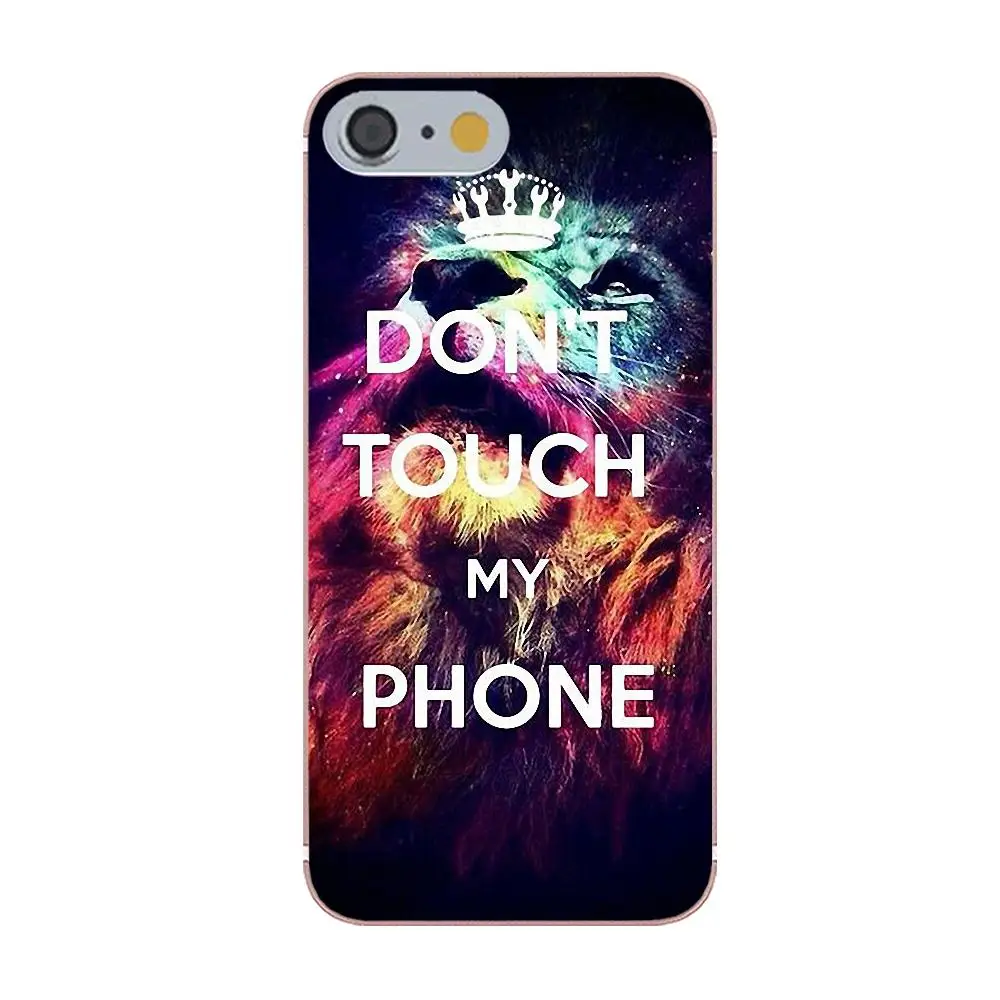 Мягкий с рисунком из ТПУ телефон не трогайте мой для Galaxy Alpha Core Prime Note 4 5 8 S3 S4 S5 S6 S7 S8