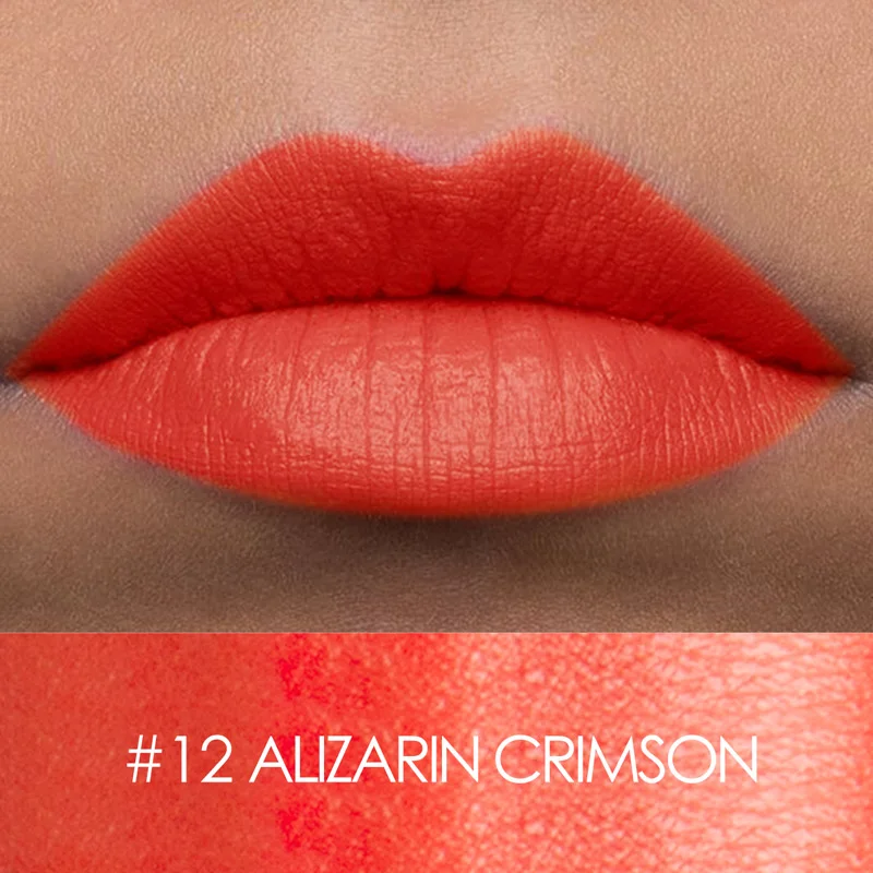 FOCALLURE Moisturizer Matte Lipstick 20 Colors High Quality Red Lip Sticks Easy to Wear Long-lasting Make up - Цвет: 12