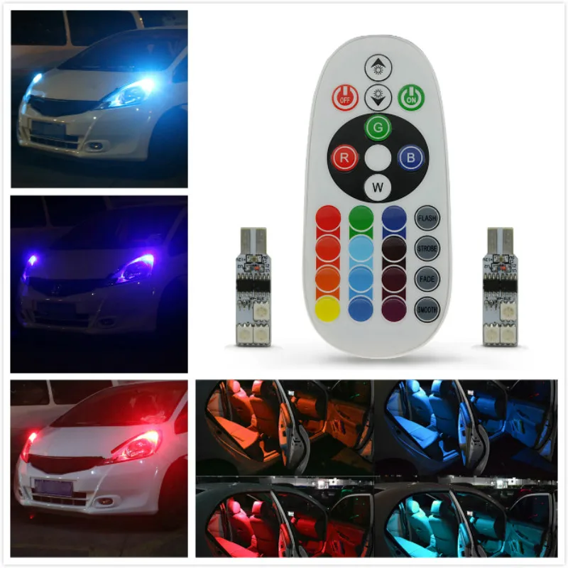 Для Mazda 323 626 CX 5 3 6 8 Atenza cx7 7 mx5 cx3 rx8 cx5 для Ford Focus T10 Светодиодные Автомобильные RGB CANBUS