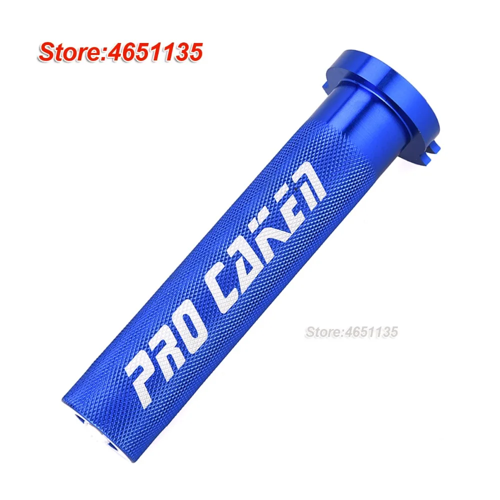 CNC Twister дроссельной заслонки трубки рукава с подшипником для YZ250F 400F 450F WR250F Синий