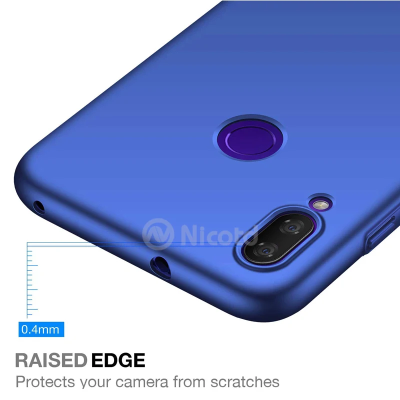 Для Xiaomi Redmi Note 7 задняя крышка тонкий PC классический гладкая кожа матовый чехол для телефона для Xiomi Redmi Note 7 Note7 задняя крышка оболочка