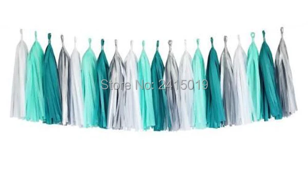 Гирлянда с кисточками из салфеток декоративный баннер украшение для свадьбы