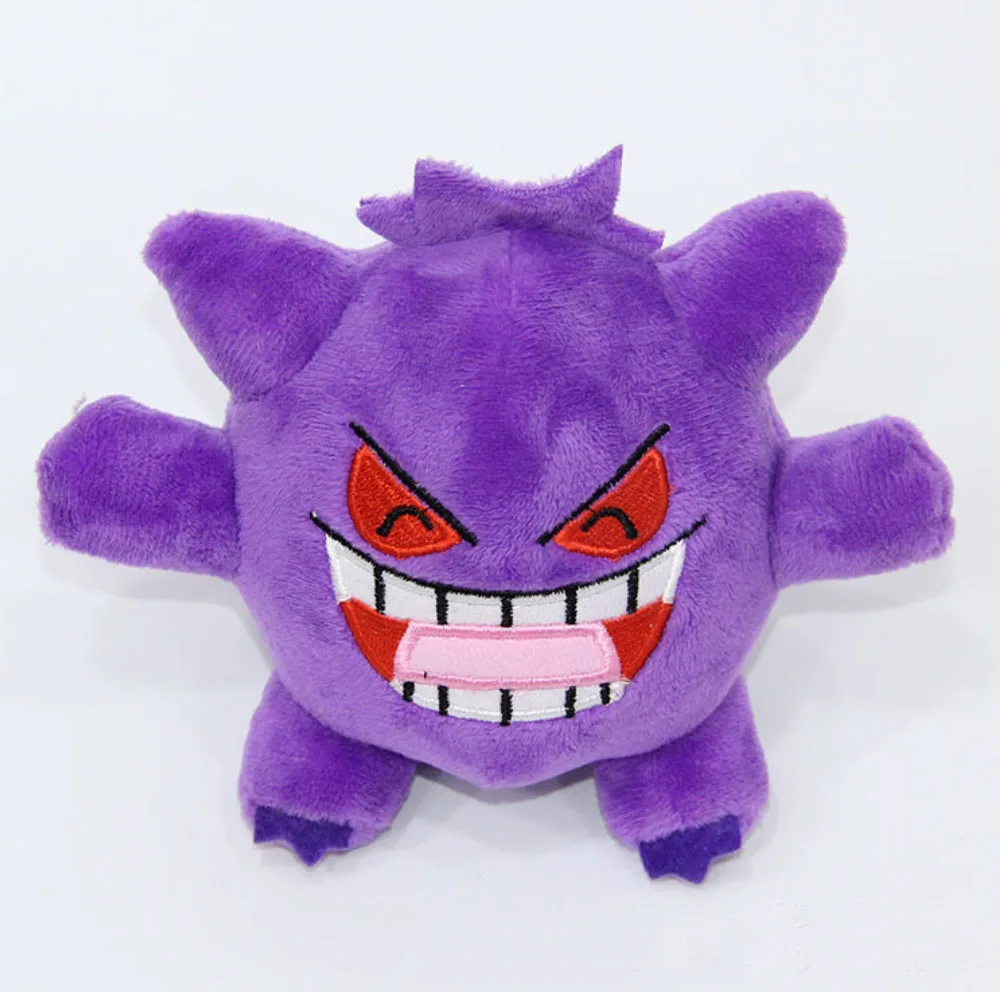 " 13 см Плюшевые игрушки Gengar кукла-брелок для ключей мягкий аниме мультфильм для детей мягкие игрушки SYTJ - Цвет: A