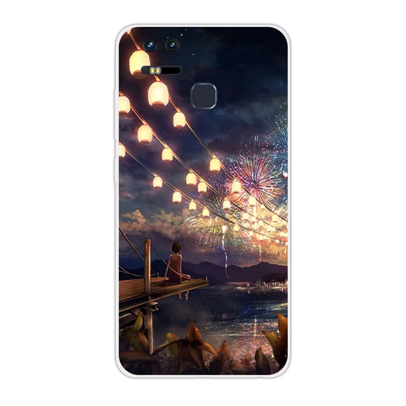 36 Прозрачный чехол из ТПУ "для Asus Zenfone 3 zoom ZE553KL мягкие 5,5 силиконовые DIY для Asus Zenfone 3 Zoom ZE553KL Zebra задняя крышка - Цвет: 36