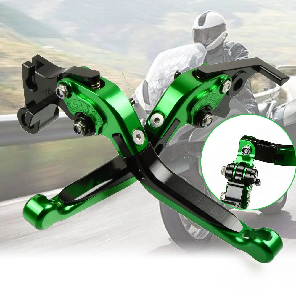 Рычаг сцепления тормоза мотоцикла для KAWASAKI NINJA 650R ZX10R R ZX 10R VERSYS Z1000 Z750 Z складные