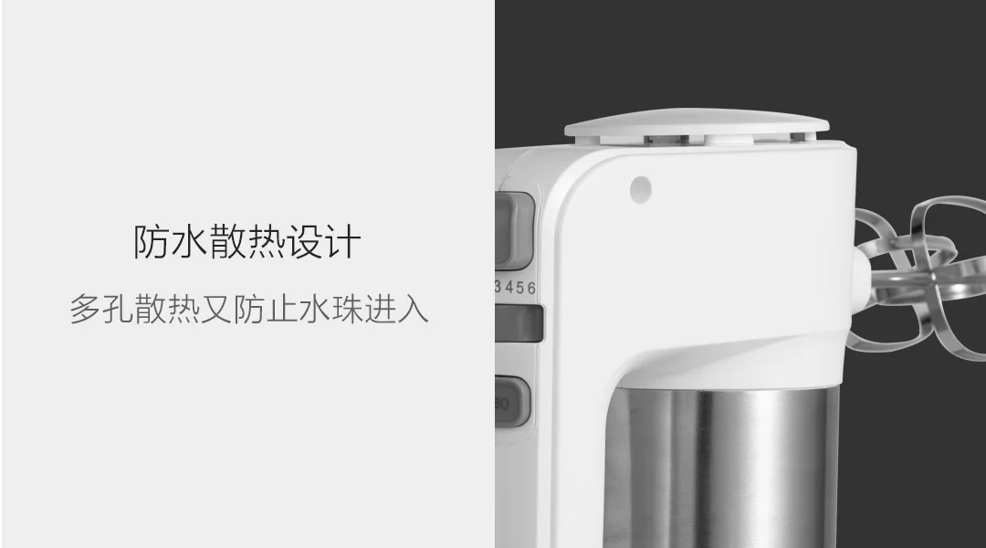 Xiaomi Mijia YOULG взбиватель яиц 6 контроль скорости яйцо мука, молоко напиток Электрический блендер используется на кухне приготовления выпечки инструменты