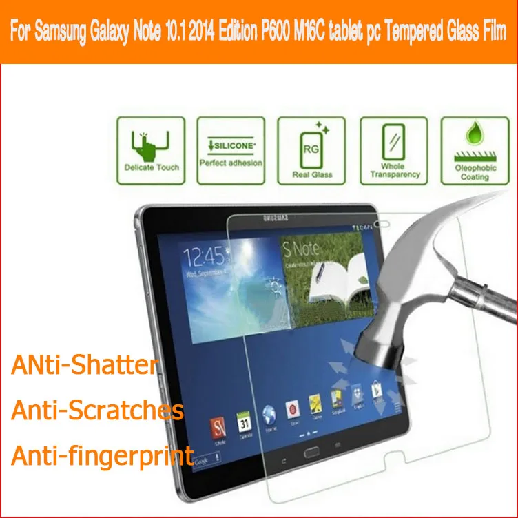 Закаленное защитное стекло 9H для экрана защитная пленка Samsung Galaxy Note 10 1 P600