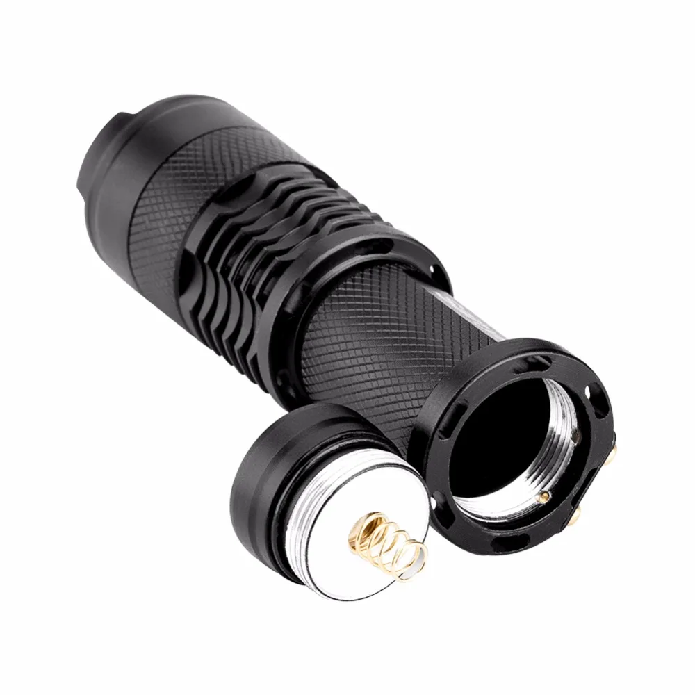 Водонепроницаемый светодиодный мини фонарик с фокусировкой 7 Вт 14500 лм|linterna