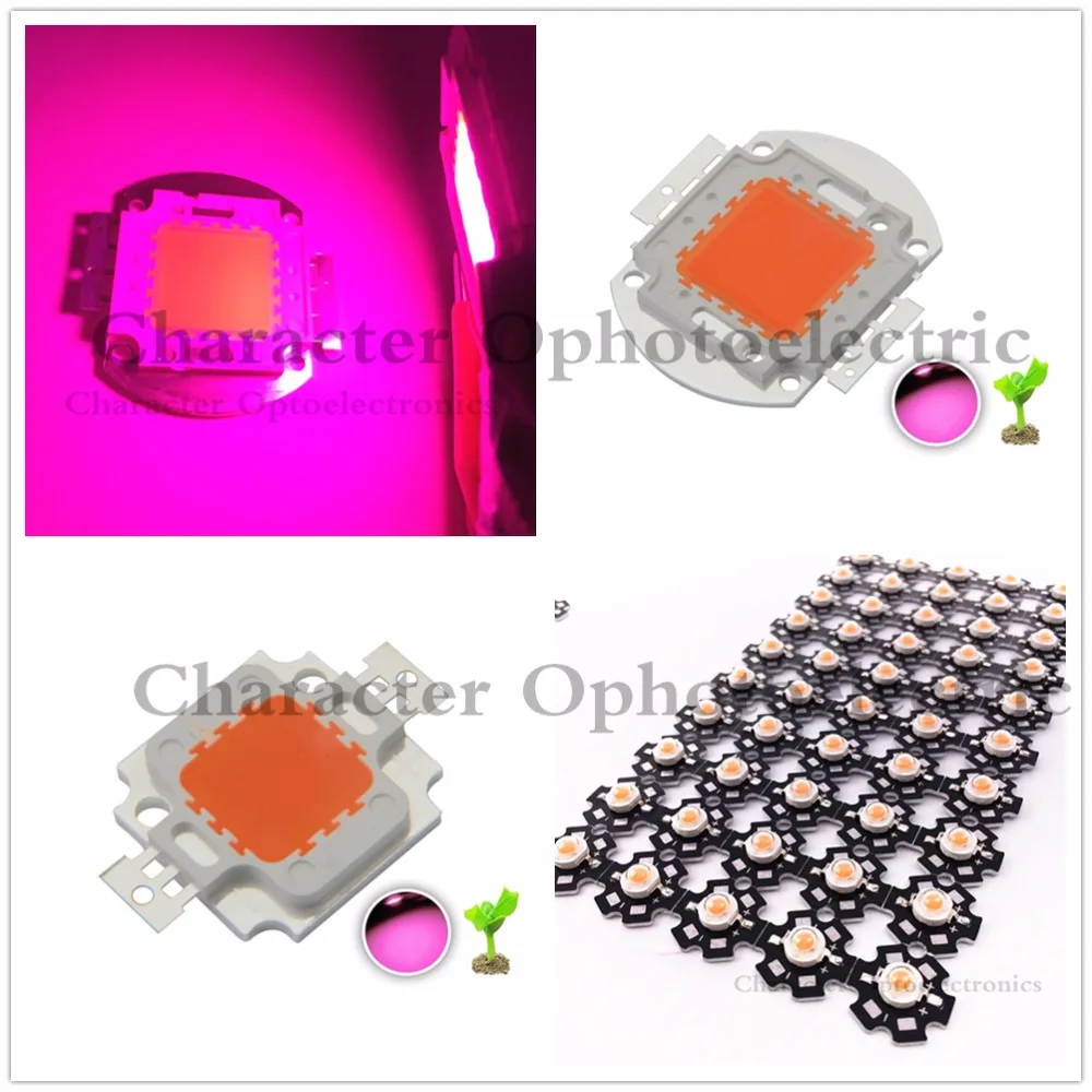 

1W 3W 5W 10W 20W 30W 50W 100W 400nm-840nm Full Spectrum led grow chip 30mil 45mil led plant lights Light Source