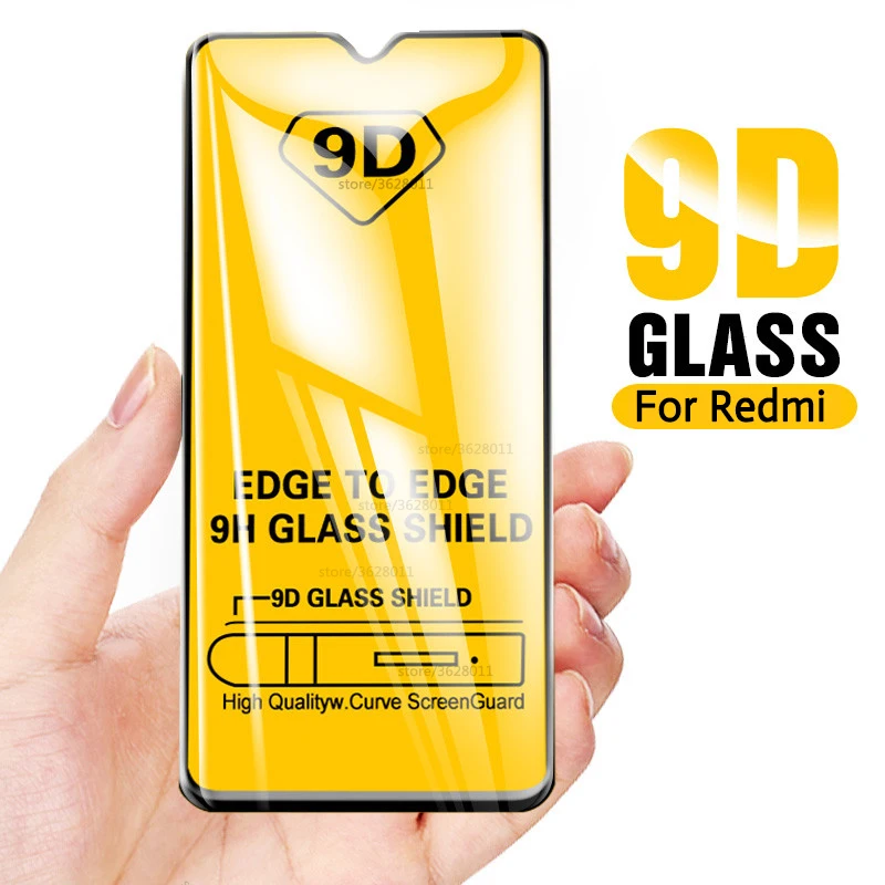 9D закаленное Стекло для Xiaomi Mi играть cc9 cc9e redmi note 7 K20 pro Защитная пленка экрана go note7