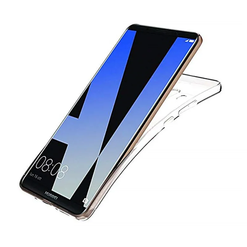 Мягкий прозрачный ТПУ силиконовый чехол для Huawei Mate 10 Porsche дизайн BLA-L29 задняя