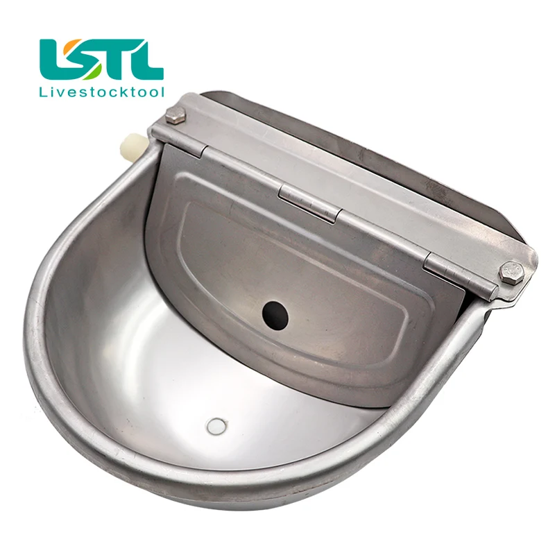 Чаша для поилка скотоводства автоматическая из нержавеющей стали поплавок