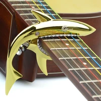 metal shark guitar capo string capotraste violao for acoustic electric guitarra bass 6 strings guitar parts guitars capos