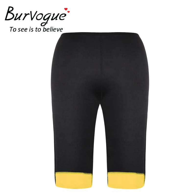 Burvogue, утягивающие штаны, Корректирующее белье, для пота, сауны, неопрена, для коррекции фигуры, обтягивающие, для фитнеса, супер тянущиеся, штаны для контроля живота
