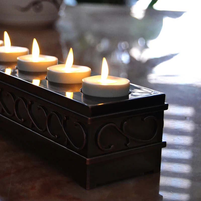 Luminara Рождество светодио дный led свечи перезаряжаемые Tealight желтый свет