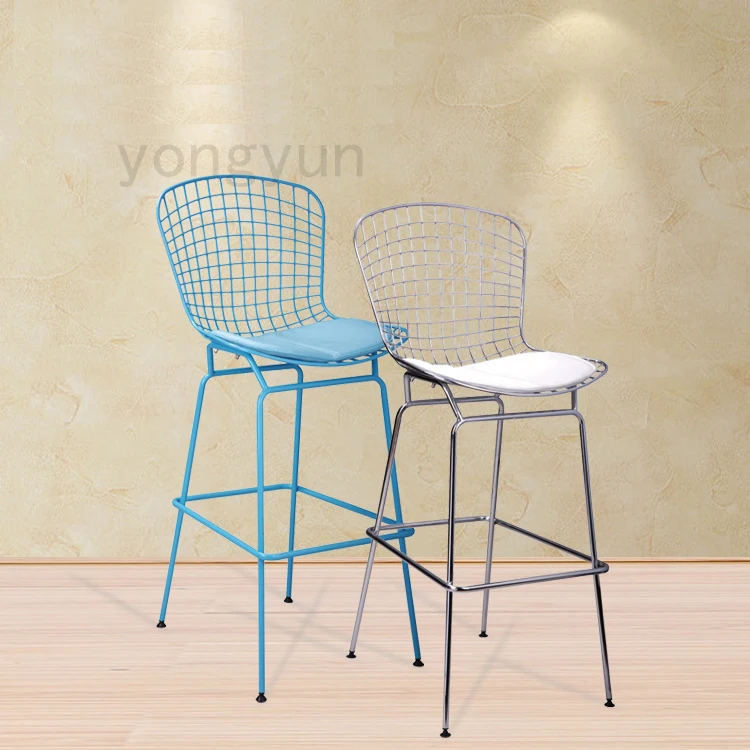 Барный стул барный стальной корпус с порошковым покрытием и ПУ подушка обеденный