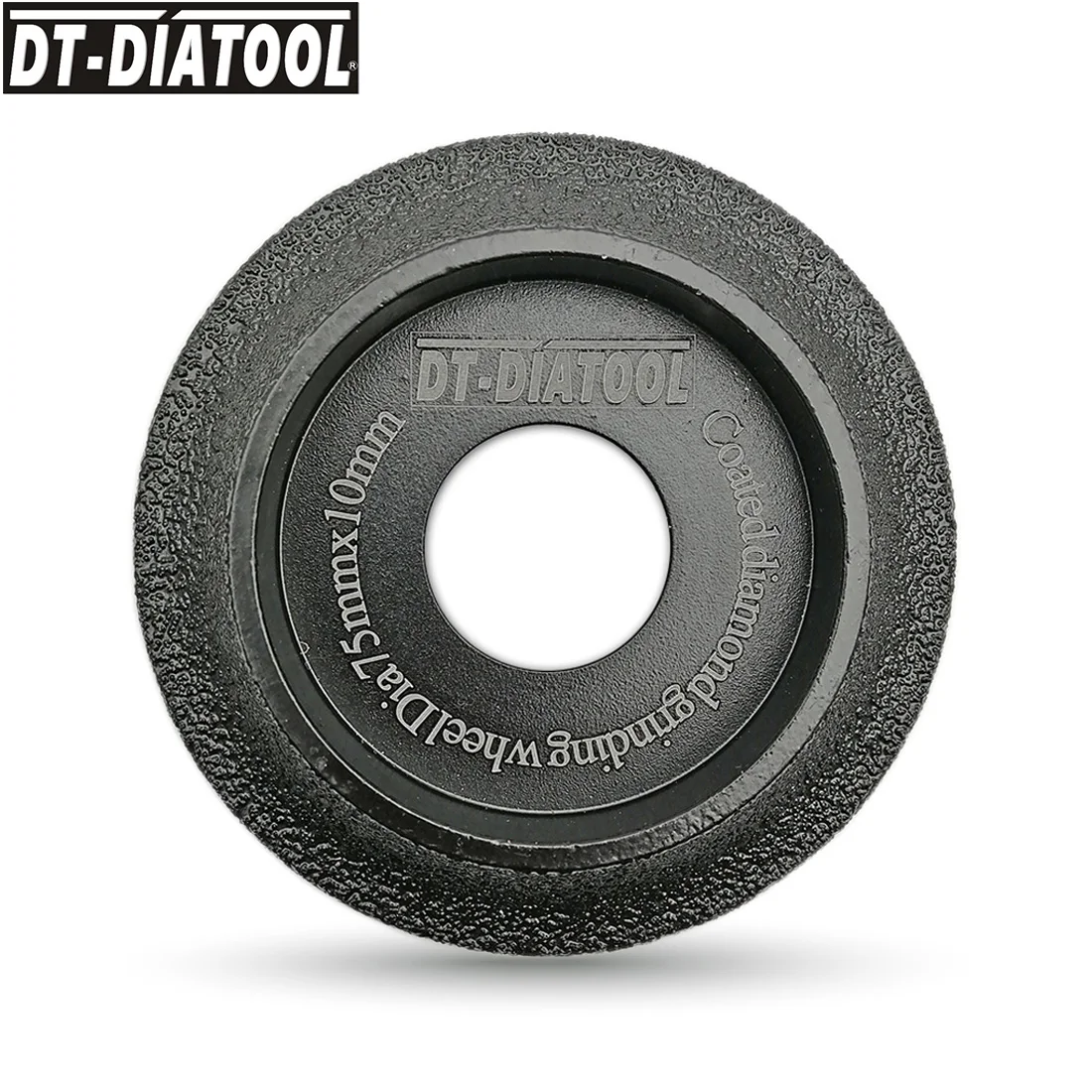 DT DIATOOL 2шт 75 мм/3 &quotвакуумная пайка алмазный шлифовальный круг Demi bullnose Edge Профиль