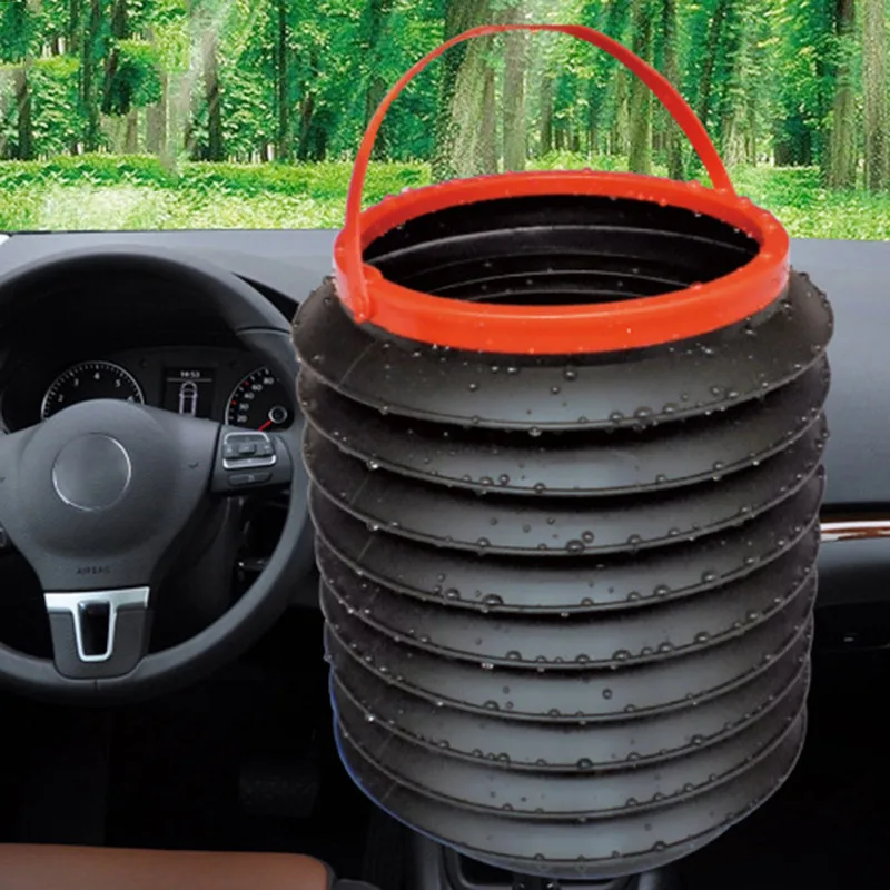Многофункциональная портативная корзина для хранения складная 4L Автомобильная