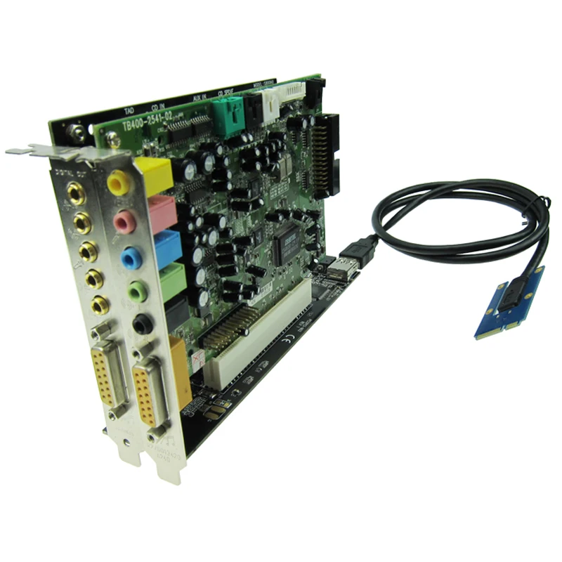Ноутбук IT-GO Mini PCI-E к двойному адаптеру PCI PCIe X16 слот конвертер карта совместима с x1x4