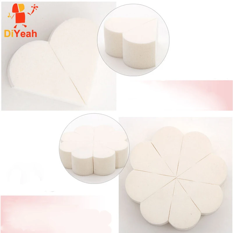 

1 Set Petal Makeup Sponge Cosmetic Puff Beauty Water Droplets Blending Sponge esponja maquiagem eponge Powder Puff Flower Drop