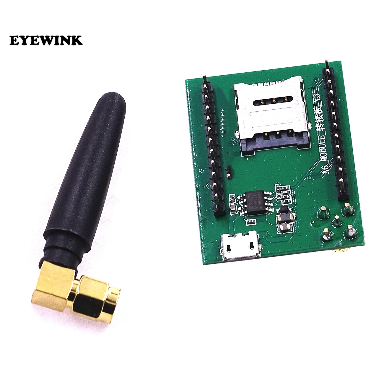 1 шт./лот ESP8266 умная электроника Gsm a6 GPRS модуль GSM A6 \ SMS Speech плата беспроводной