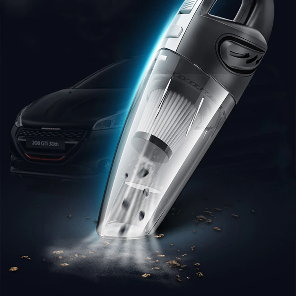 USB 12 W автомобильный пылесос мини ручной влажный сухой пылеуловитель пылесборник