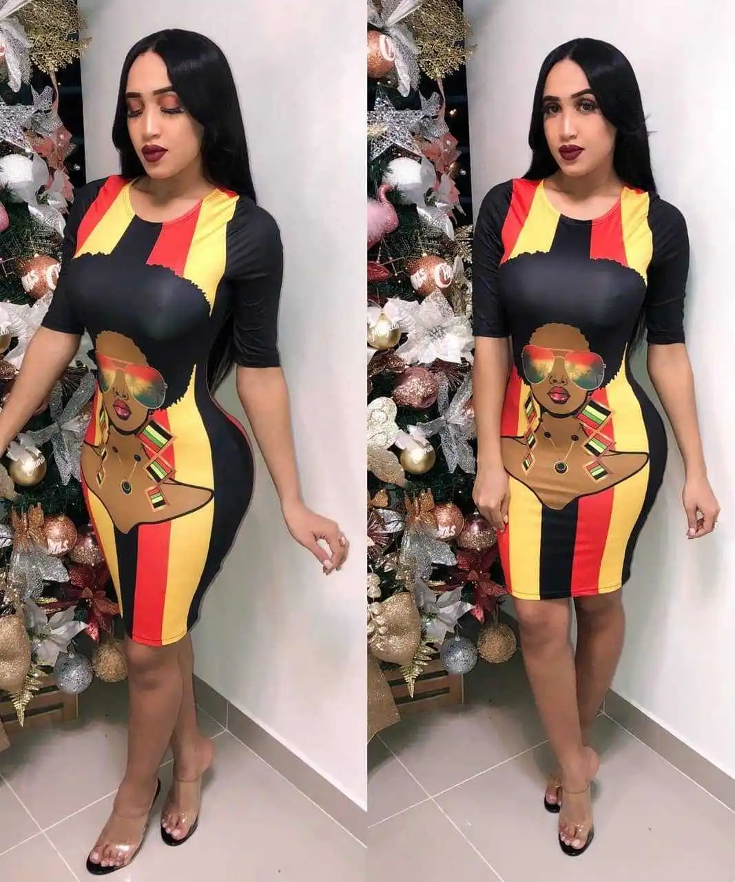 Сексуальная юбка карандаш длиной до колена с рисунком из мультфильма Аватар