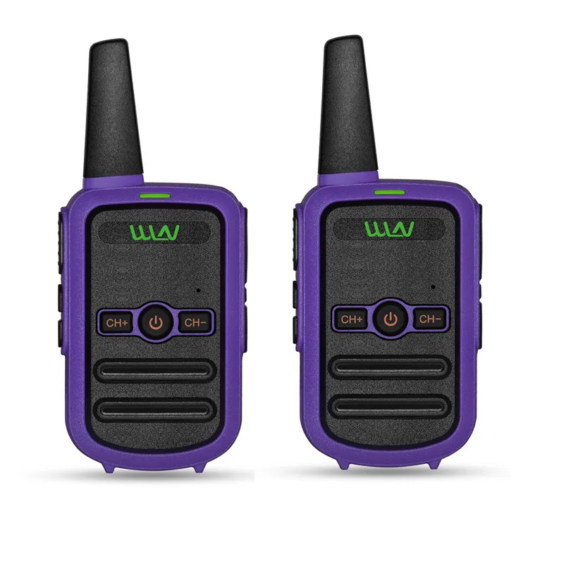 2 шт. WLN KD-C52 мини портативный fm трансивер KD C52 двухстороннее радио Ham HF cb радио рация FRS/GMRS betterthan KD-C51