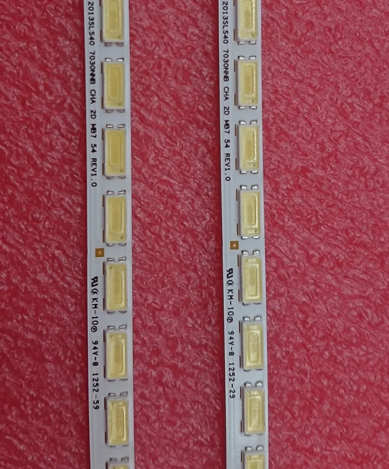 Новинка 10 шт./лот 54LED 492 мм Светодиодная подсветка полоса для Samsung 40 дюймового ТВ