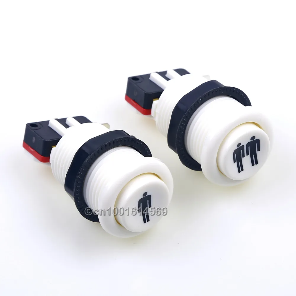 Новые кнопки запуска одного игрока и двух игроков 1P 2P HAPP старт Аркады для игр