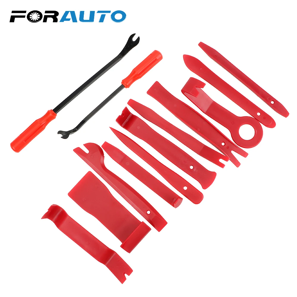 

FORAUTO 13 Piececs/набор Инструменты для снятия панели автомобиля ремонт инструментов для разборки Пластик авто крепежа автомобильные ремонт ауди...
