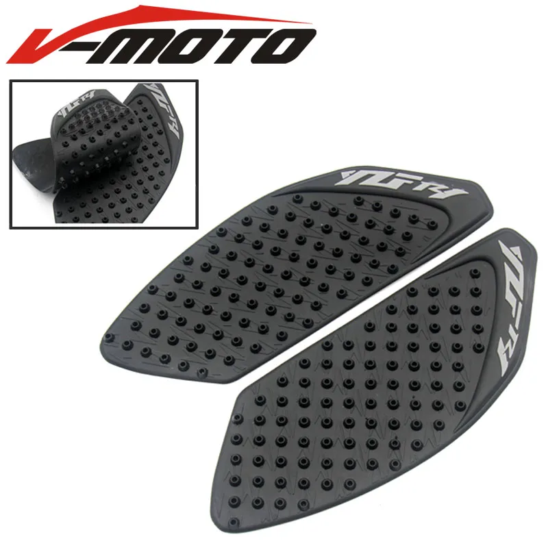 Противоскользящие накладки на бак для мотоцикла Yamaha YZF R1 2009 2014|tank pad side|tank padknee grip |