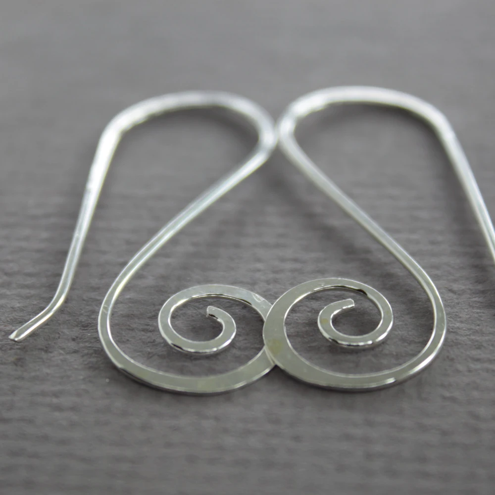 Hoop Earrings Handmade Jewelry Vintage Boho Hammered Gold Filled/925 Silver Brincos Pendientes Aros Earrings for Women Oorbellen