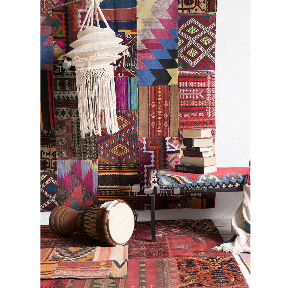 Великолепное килим ковры Вязание Античный Декор этнический стиль