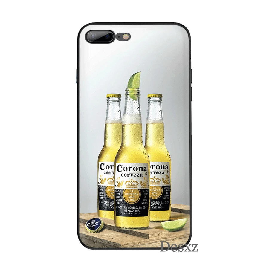 Desxz сотовый силиконовый чехол для телефона TPU для iPhone 7 8 6 6s Plus X XS Max XR 5 5S SE Обложка Золотая Корона дополнительная пивная оболочка - Цвет: B7
