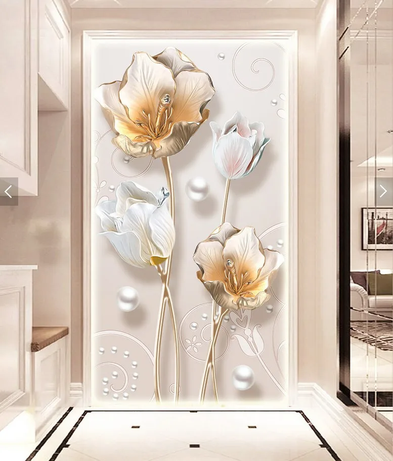 Алмазная картина с цветком тюльпана вышивка крестиком 5D алмазная круглая смола