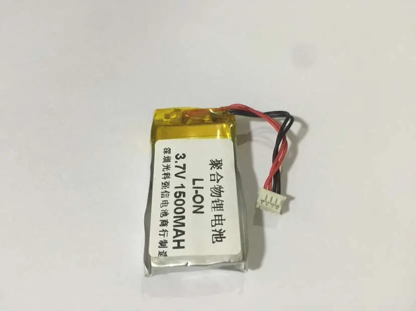 3.7v li po li-ion batteries lithium polymer battery 3 7 v lipo ion rechargeable lithium-ion for tablet dvr 702242 1500MAH DVR |