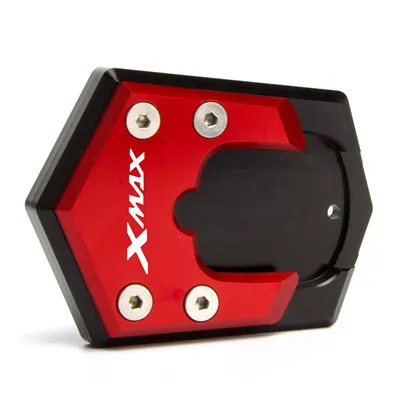 Красный Мотоцикл с ЧПУ боковая подставка расширение для Yamaha XMAX 300 X-MAX 125 250 400 - Цвет: Красный